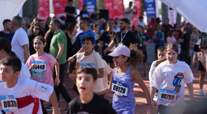 Ülker Lefkoşa Yarı Maratonu Çocuk Koşusu tamamlandı