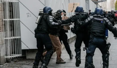 Fransa’da dünkü Sarı Yelekliler eylemlerinde 1314 kişi gözaltına alındı