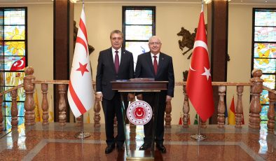 Başbakan Üstel, Türkiye Milli Savunma Bakanı Güler ile Ankara’da görüştü