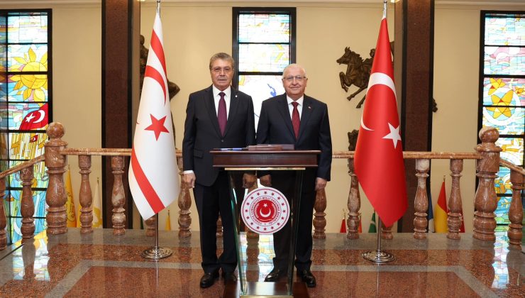 Başbakan Üstel, Türkiye Milli Savunma Bakanı Güler ile Ankara’da görüştü