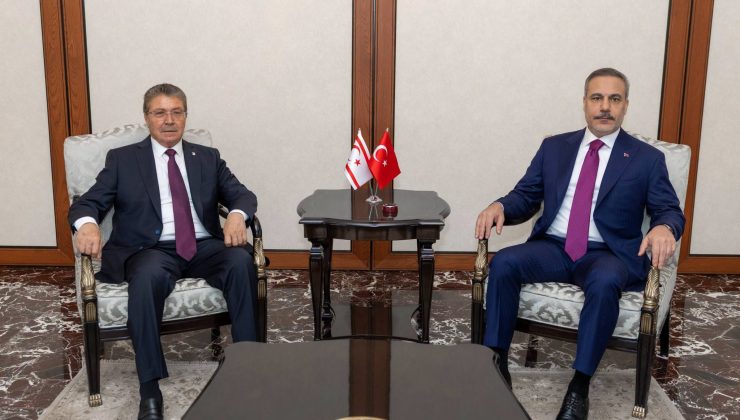 Başbakan Üstel, Hakan Fidan ile görüştü