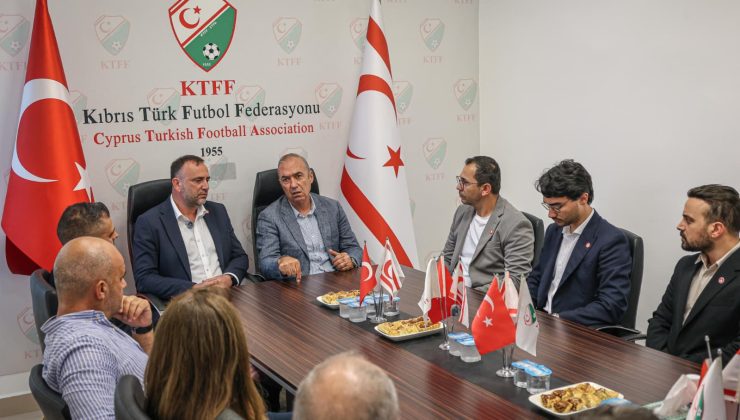 TDP heyeti KTFF’yi ziyaret etti… “Gençlik ve Spor Bakanlığı kurulmalı”