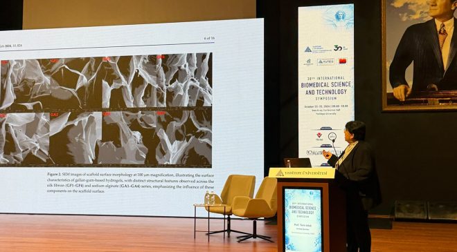 GAÜ, BIOMED 2026’da temsil edildi