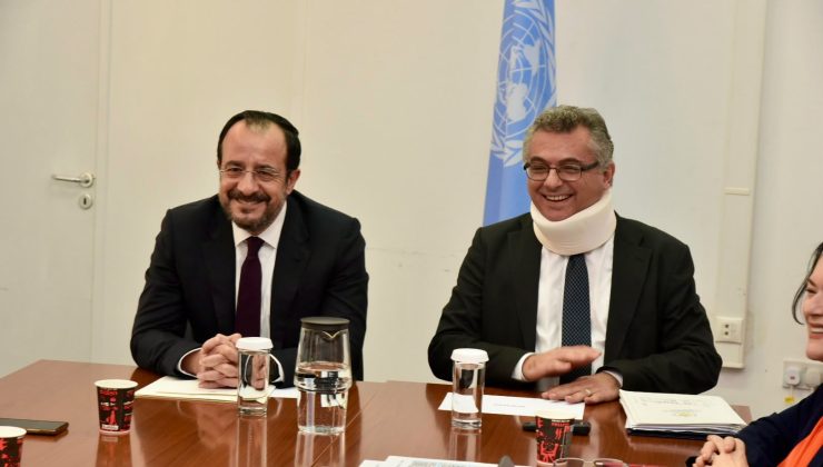 Erhürman-Hristodulidis görüşmesi sona erdi… Liderler teknik komitelerle bir araya geliyor