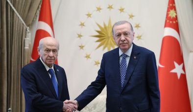 Erdoğan, Bahçeli ile görüştü