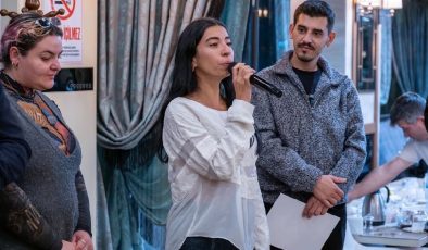 Müzisyen Gigi ile ressam Pırıl Torgut, “3. TÜRKSOY Gençlik Buluşması”na katıldı