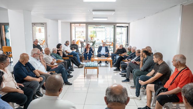 Bağımsızlık Yolu, KTAMS’ta eski sendika yöneticileriyle buluştu