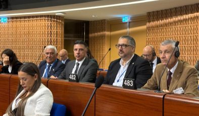 Kıbrıs Türk Belediyeler Birliği heyeti Strasbourg’da toplantılara katıldı