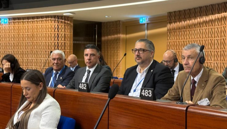 Kıbrıs Türk Belediyeler Birliği heyeti Strasbourg’da toplantılara katıldı
