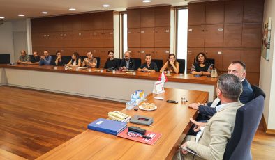 Çeler ve TDP milletvekili adayları KTAMS’ı ziyaret etti