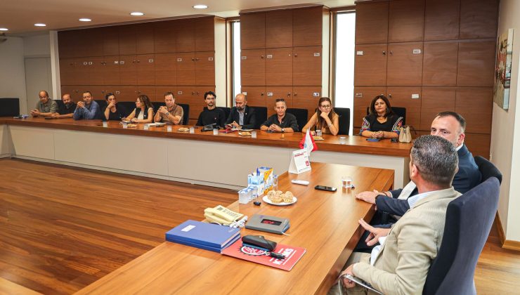 Çeler ve TDP milletvekili adayları KTAMS’ı ziyaret etti