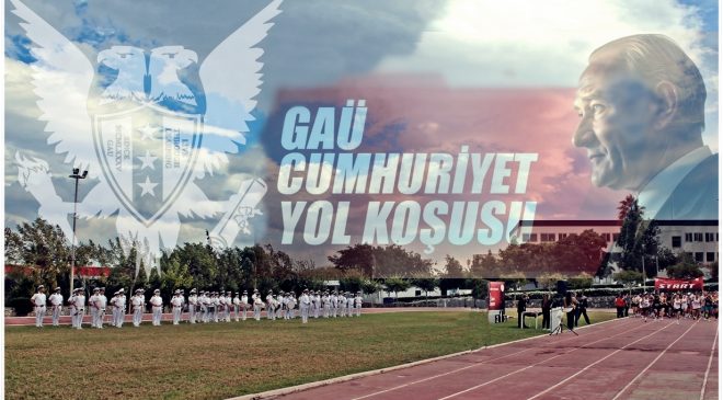 GAÜ “Cumhuriyet Yol Koşusu” düzenledi