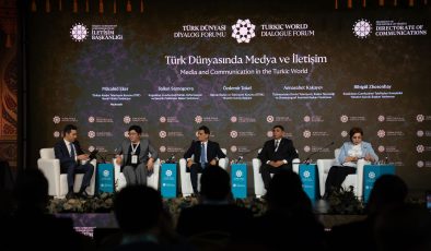 Türk Dünyası Diyalog Forumu kapsamında “Türk Dünyasında Medya ve İletişim” paneli yapıldı