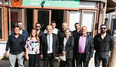 CTP’nin Lefke Belediye Başkan adayı Aziz Kaya ve belediye meclis üyesi adayları resmi başvurularını gerçekleştirdi