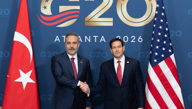 Dışişleri Bakanı Fidan, ABD Dışişleri Bakanı Rubio ile bir araya geldi