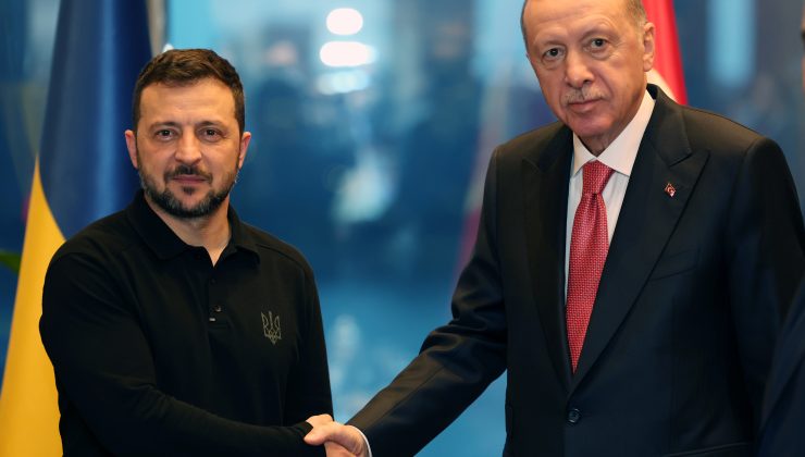 Türkiye Cumhurbaşkanı Erdoğan, Ukrayna Devlet Başkanı Zelenskiy ile görüştü