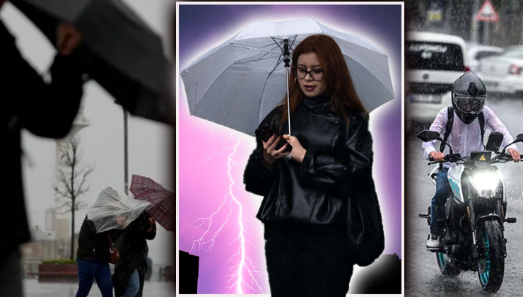 Bahar havası kısa sürdü, harita yeniden kırmızı! Meteoroloji’den 30 ile sağanak uyarısı