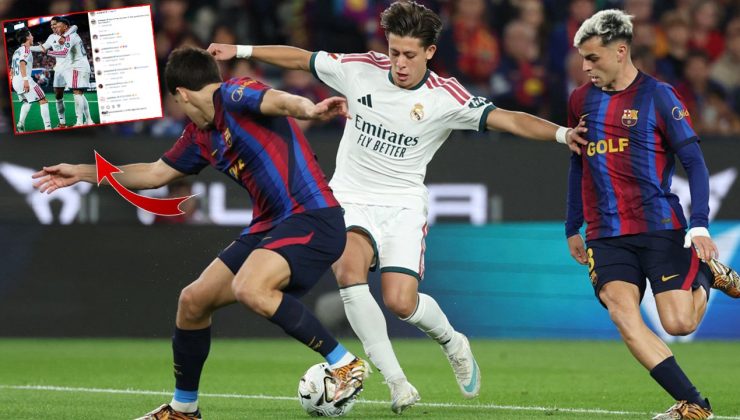 El Clasico sonrası Arda Güler’e beğeni yağmuru: Real Madrid’e cevabı olay oldu