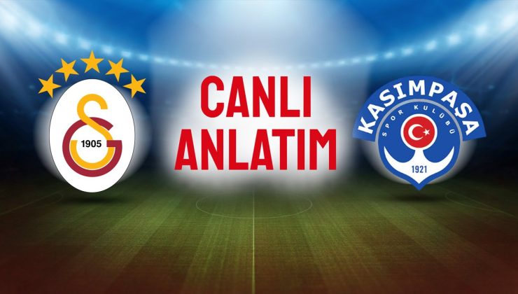 Galatasaray’ın konuğu Kasımpaşa