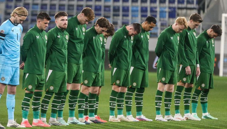 İrlandalı futbolcular İsrail’i yine protesto etti