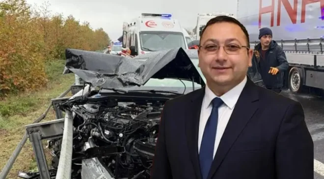 Başkan Vekili trafik kazasında hayatını kaybetti