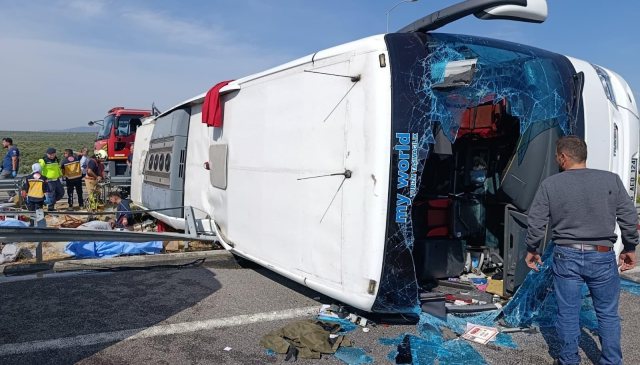 Manisa’daki kazada ölü ve yaralıların kimlikleri belli oldu