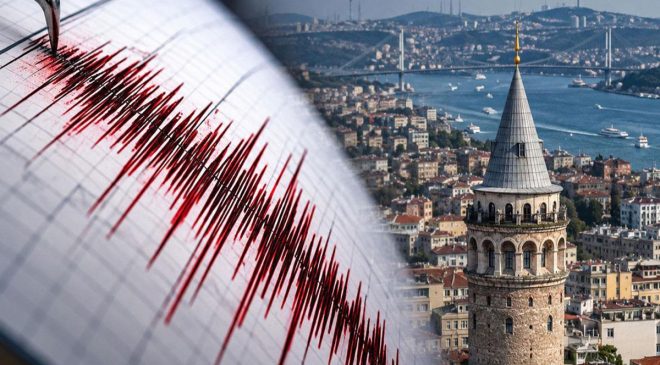 Marmara Denizi’nde İstanbul’da da hissedilen bir deprem meydana geldi