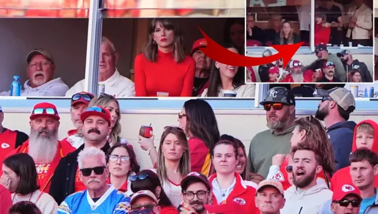Taylor Swift’i çileden çıkardılar! Maçta ortalık karıştı