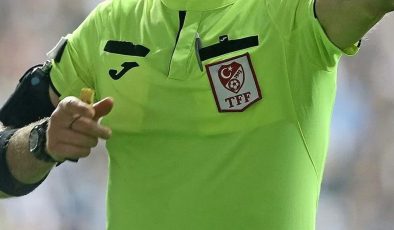TFF 1’inci Lig’de 12’nci hafta hakemleri belli oldu