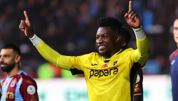 Trabzonspor’da alkışlar Andre Onana’ya: Süper Lig’de 14 yıl sonra bir ilk